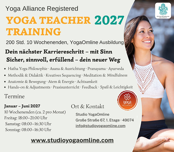 Yoga Teachers Training Course in osnabrück, Germany