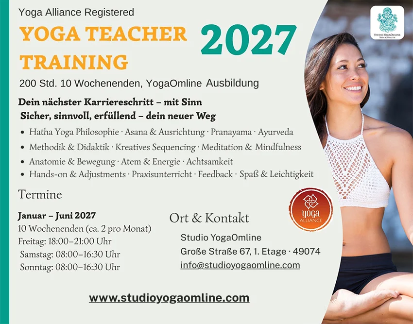 Yoga Teachers Training Course in osnabrück, Germany